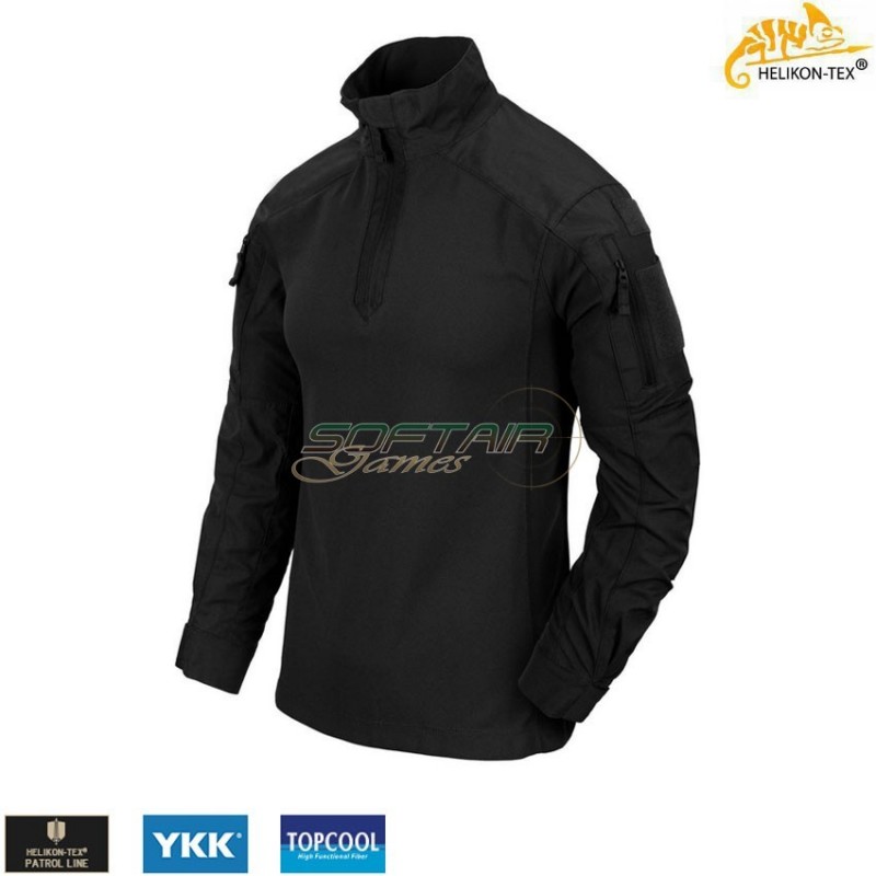 MCDU Combat Shirt black nyco ripstop Helikon-tex® (ht-bl-mcd-nr-01) MCDU Combat Shirt black nyco ripstop Helikon-tex® (ht-bl-mcd-nr-01)