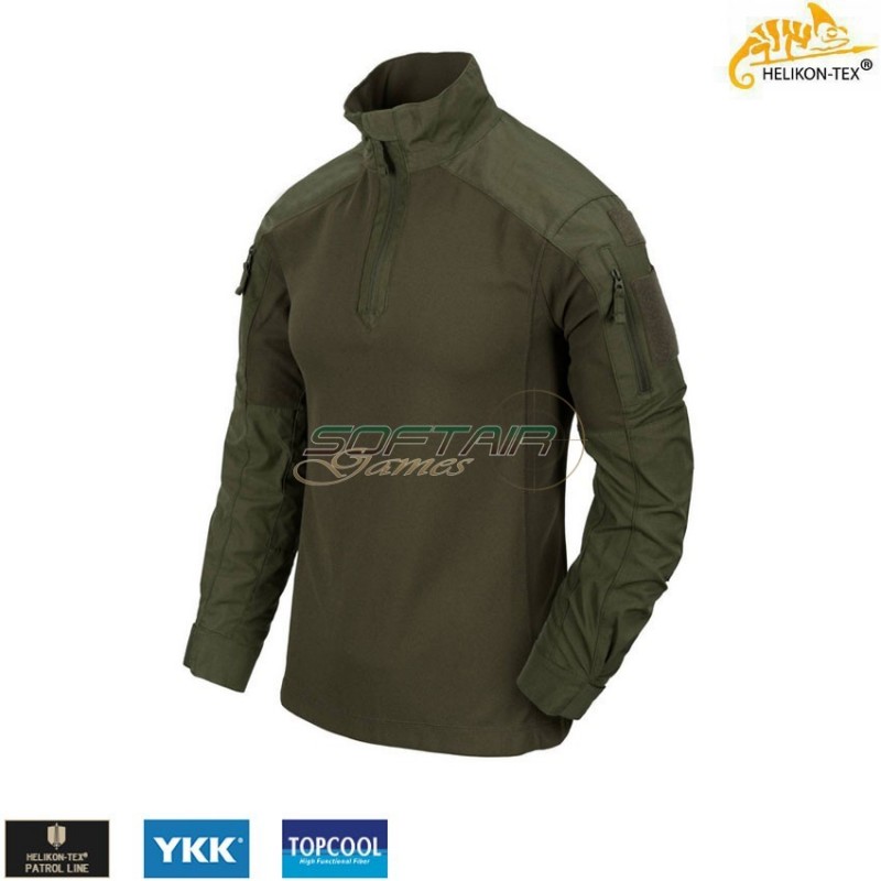 MCDU Combat Shirt olive green nyco ripstop Helikon-tex® (ht-bl-mcd-nr-02) MCDU Combat Shirt olive green nyco ripstop Helikon-tex® (ht-bl-mcd-nr-02)
