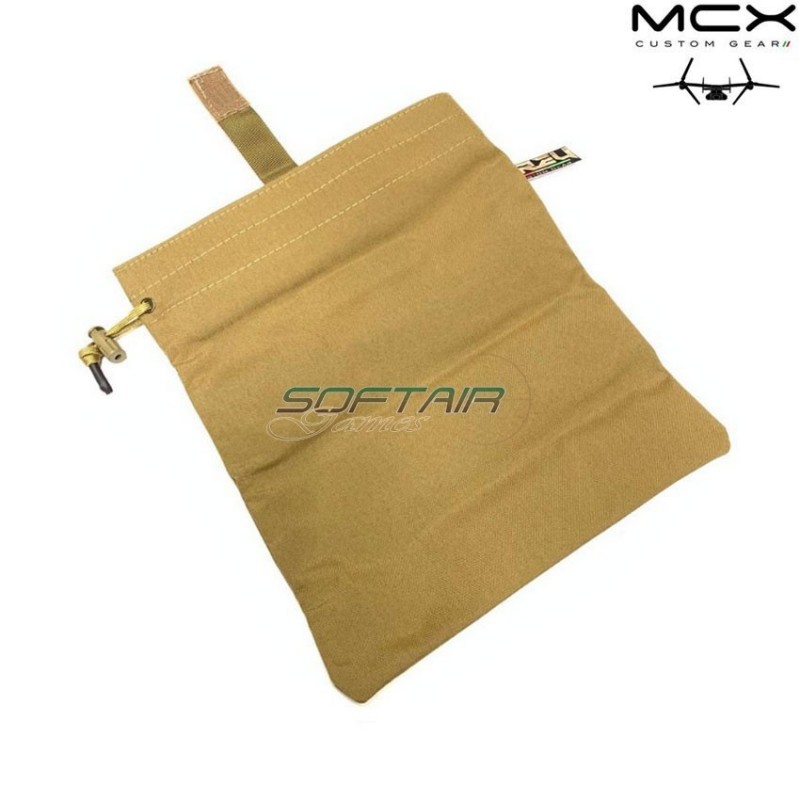 Tasca caricatori esausti coyote brown mcx custom gear (ocg-27-cb)