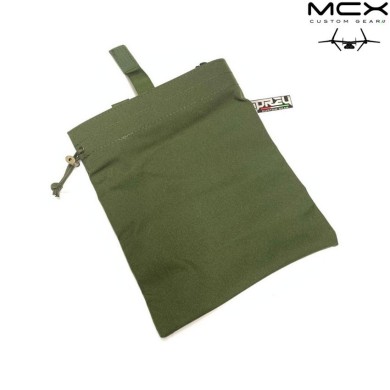 Tasca caricatori esausti verde od mcx custom gear (ocg-27-od)