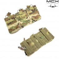 Tasca tripla caricatori 417 7.62mm multicam classic crye mcx custom gear (ocg-25-mc)