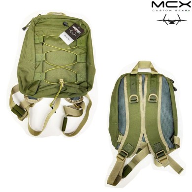 Zaino mini bag verde od mcx custom gear (ocg-11-od)