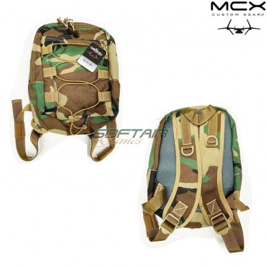 Backpack mini bag woodland mcx custom gear (ocg-11-wd)