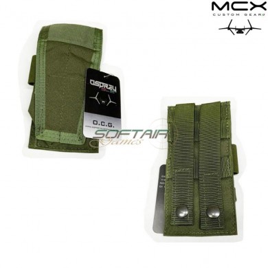 Tasca singola 5.56 porta 2 caricatori verde od mcx custom gear (ocg-24-od)