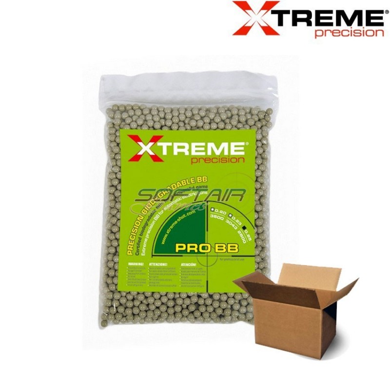 Box 10pcs Bio Dark Earth Bb's 0.25gr Xtreme Precision (xp-cbio25-de-10) Box 10pcs Bio Dark Earth Bb's 0.25gr Xtreme Precision (xp-cbio25-de-10)
