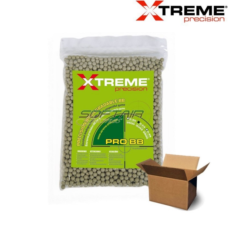 Cartone 10pcs Pallini Bio Dark Earth 0.23gr. Xtreme Precision (xp-cbio23-de-10)