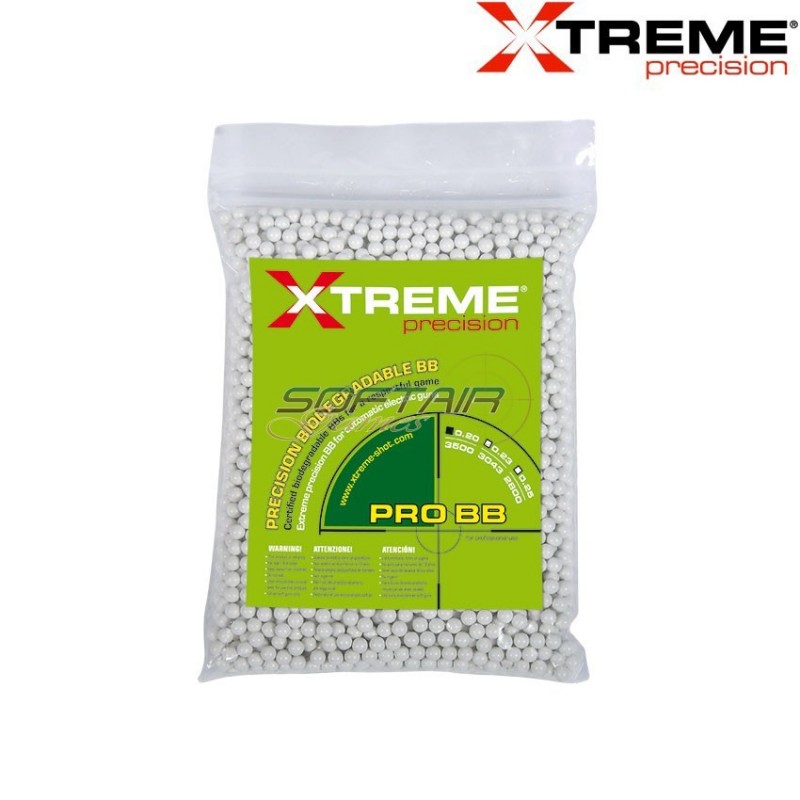Bio White Bb's 0.20gr Xtreme Precision (xp-bio20-wh) Bio White Bb's 0.20gr Xtreme Precision (xp-bio20-wh)