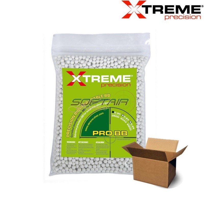 Cartone 10pcs Pallini Bio White 0.20gr. Xtreme Precision (xp-cbio20-wh-10)