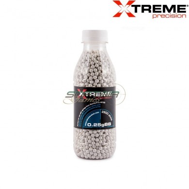 Bottle Perfect White Bb's 0.25gr Xtreme Precision (xp-btl-per25-wh)