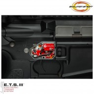 Fucile elettrico Recon Breacher 13'' LC ets black evolution airsoft (ea-eh15ar-ets)