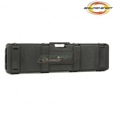 Hard case PNP black large with wheels 117,5x29x12 evolution airsoft (ea-ea0504rc)