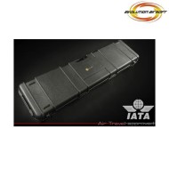 Custodia rigida PNP black large con ruote 117,5x29x12 evolution airsoft (ea-ea0504rc)