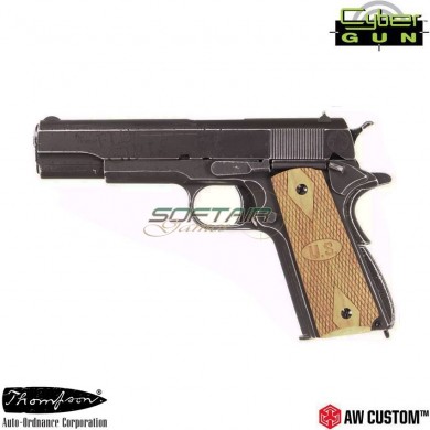 Gas pistol auto ordnance 1911 ao fly girl gbb aw custom cybergun (430502)