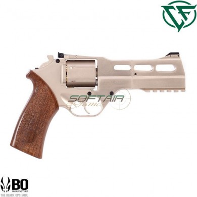 Co2 revolver full metal silver RHINO BO Chiappa Firearms (cf-160-084)