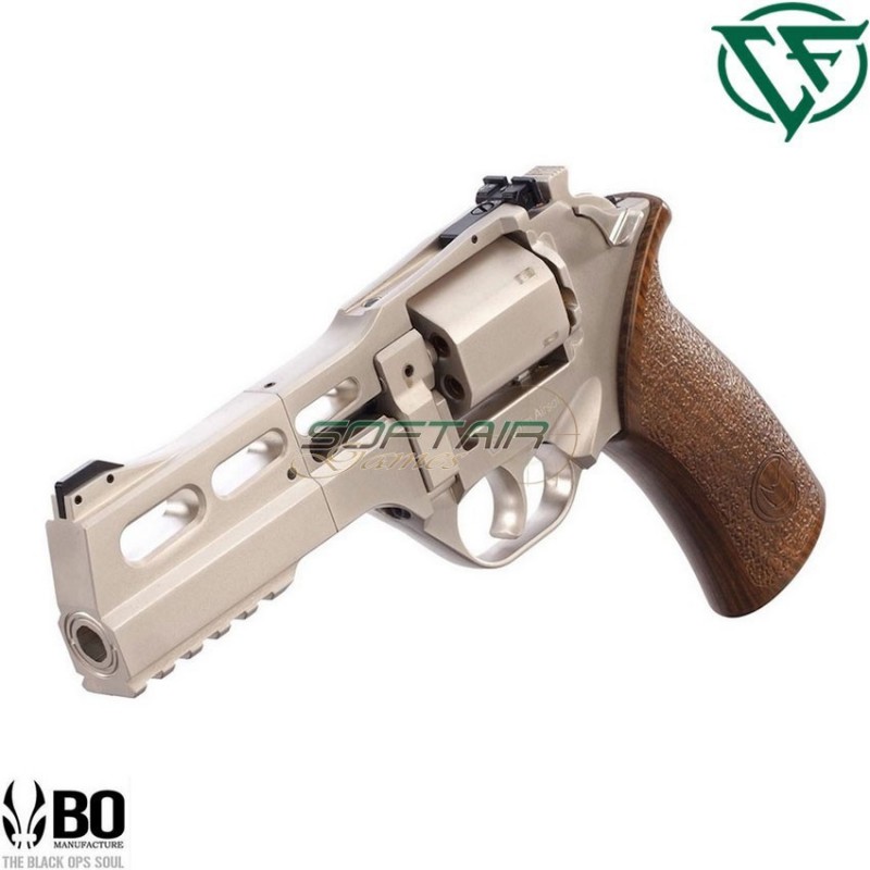 Co2 revolver full metal silver RHINO BO Chiappa Firearms (cf-160-084)