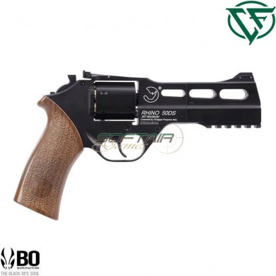 Revolver a co2 full metal black RHINO BO Chiappa Firearms (cf-160-083)
