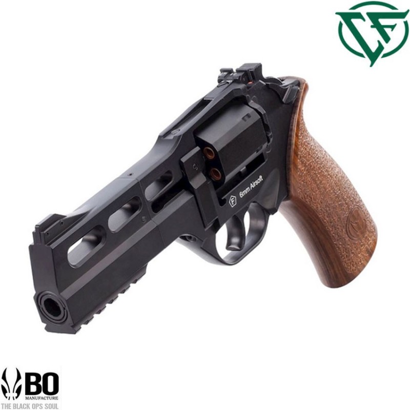 Revolver a co2 full metal black RHINO BO Chiappa Firearms (cf-160-083)