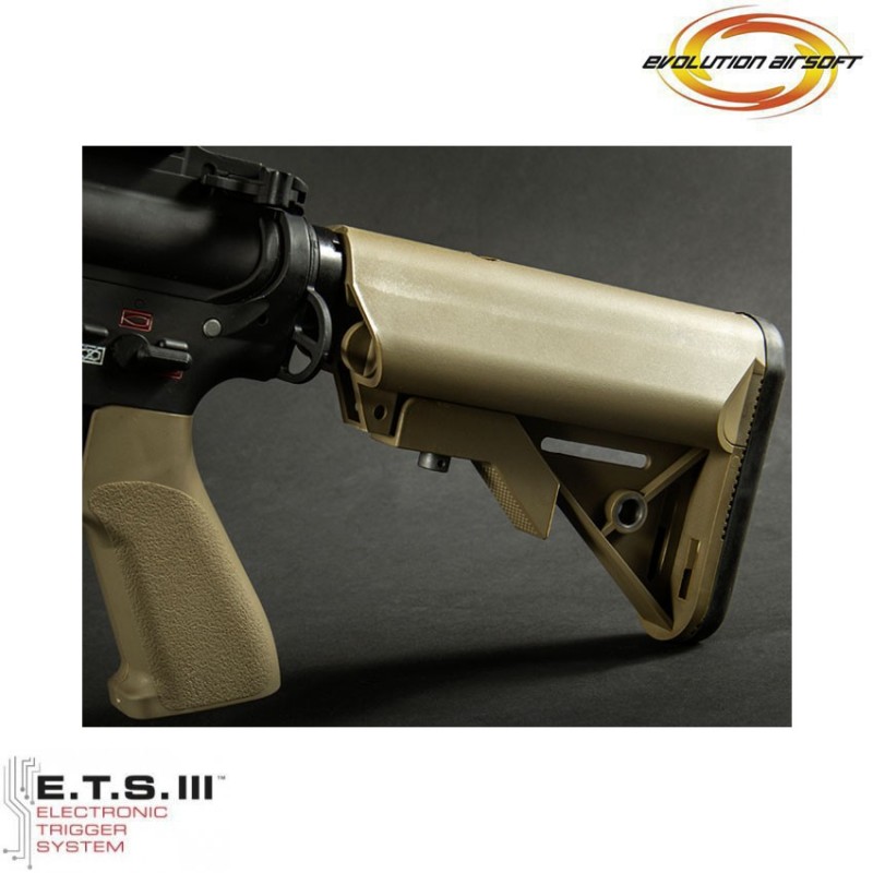 Electric rifle e-416 devgru ets bronze evolution airsoft (ea-eh21ar-bb-ets)