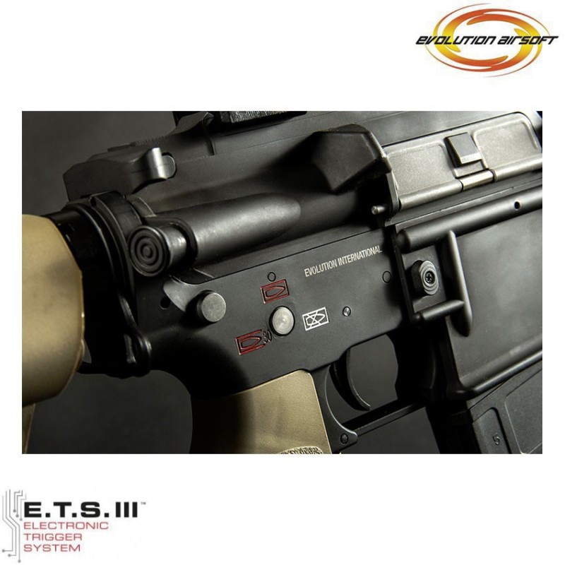 Electric rifle e-416 devgru ets bronze evolution airsoft (ea-eh21ar-bb-ets)