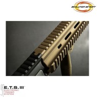 Electric rifle e-416 devgru ets bronze evolution airsoft (ea-eh21ar-bb-ets)