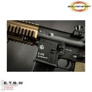 Electric rifle e-416 devgru ets bronze evolution airsoft (ea-eh21ar-bb-ets)