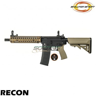 Electric Rifle Recon Series Mk18 Mod1 10.8" bronze Full Metal Evolution Airsoft (ea-ec16ar-br)
