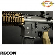 Electric Rifle Recon Series Mk18 Mod1 10.8" bronze Full Metal Evolution Airsoft (ea-ec16ar-br)