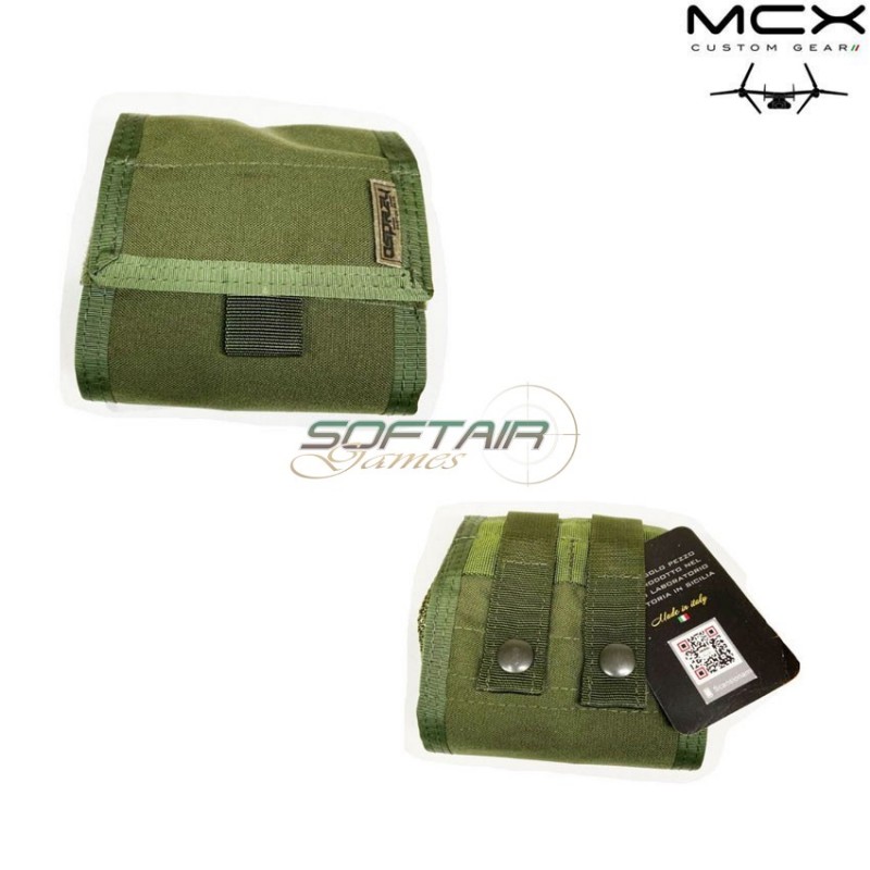Porta caricatori esausti verde od mcx custom gear (ocg-21-od) Porta caricatori esausti verde od mcx custom gear (ocg-21-od)