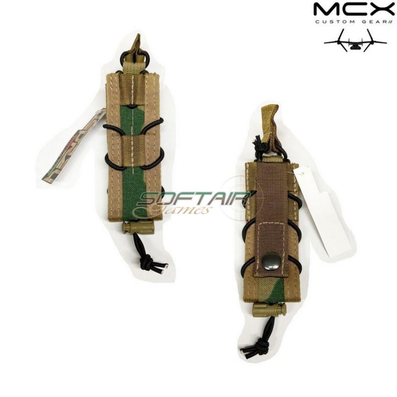 Taco singola porta caricatore pistola woodland mcx custom gear (ocg-20-wd)