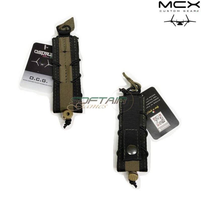 Taco single pistol magazine pouch ranger green mcx custom gear (ocg-20-rg)