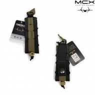 Taco singola porta caricatore pistola ranger green mcx custom gear (ocg-20-rg)