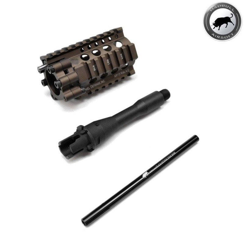 Daniel Defense M4/AR15 4'' Lite Rail Kit Fde Madbull (mb-bu-ddlite4kit-fde)