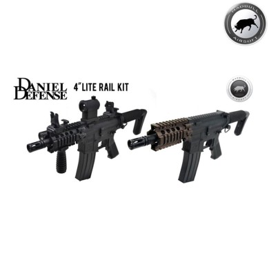 Daniel Defense M4/AR15 4'' Lite Rail Kit Fde Madbull (mb-bu-ddlite4kit-fde)