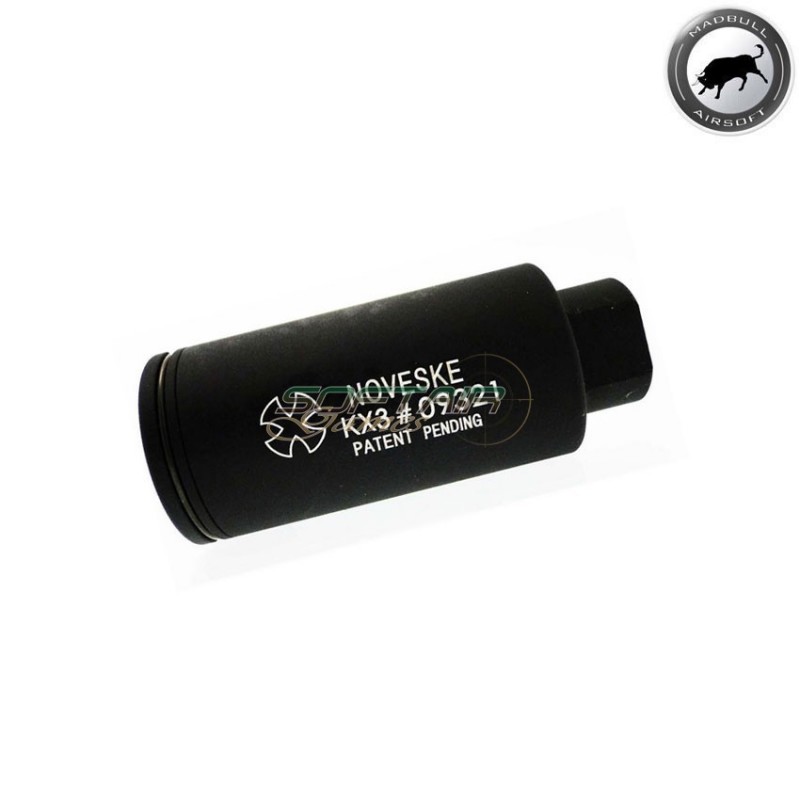 Noveske Kx3 black 14mm ccw madbull (mb-bu-nkx3-bk)