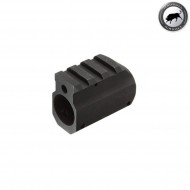 Gas block top rail black madbull (mb-bu-gbw1r)