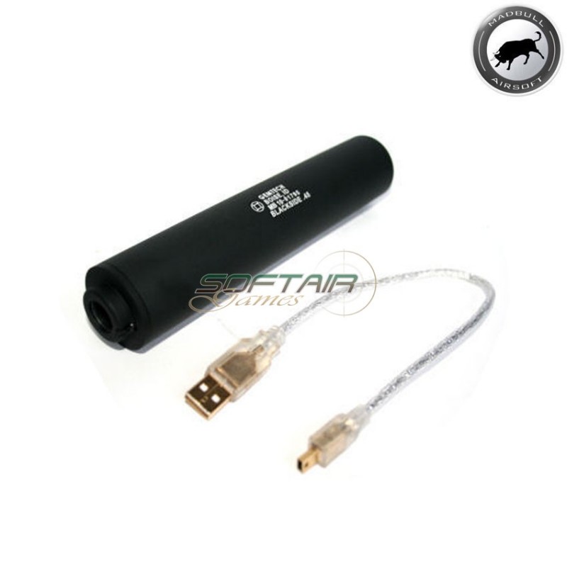 Gemtech usa blackside tracer unit black 14mm ccw madbull (mb-bu-gtb) Gemtech usa blackside tracer unit black 14mm ccw madbull (mb-bu-gtb)