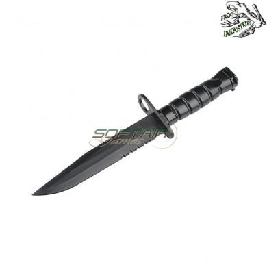 Dummy Knife Type 4 M4/m16 Bayonet With Hard Holster Black Frog Industries (fi-005277-bk)