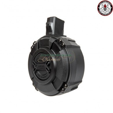 Manual Drum Magazine 1730bb prk9 Aeg Black G&g (gg-08179)
