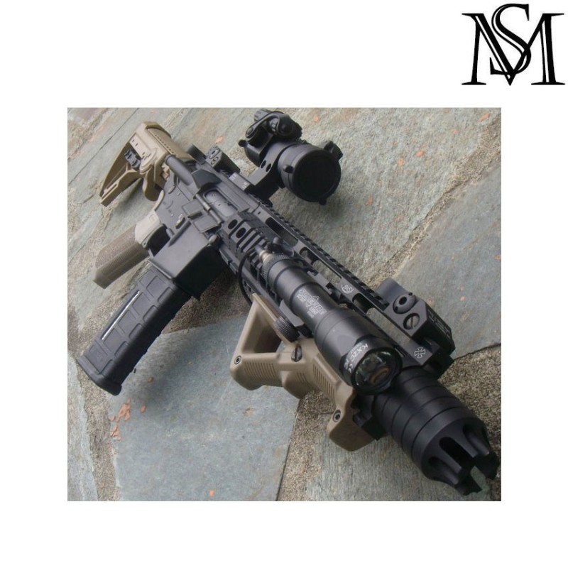 Noveske style rail NQR N4 9" black per aeg milsim series (ms-118-bk) Noveske style rail NQR N4 9" black per aeg milsim series (ms-118-bk)