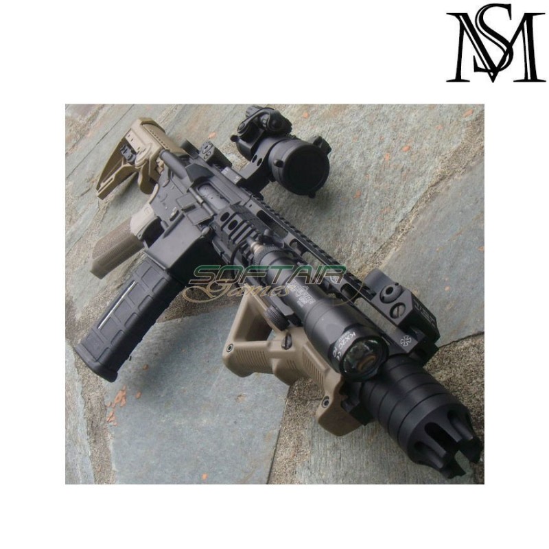 Noveske style rail NQR N4 9" tan per aeg milsim series (ms-118-tan) Noveske style rail NQR N4 9" tan per aeg milsim series (ms-118-tan)