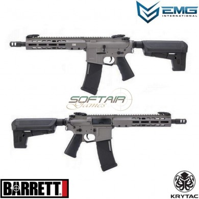 Electric rifle barret rec7 sbr aeg tungsten grey barret krytac emg (emg-rec-sbr-grey)