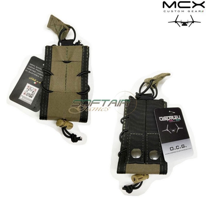 Taco singola 5.56 ranger green mcx custom gear (ocg-19-rg)
