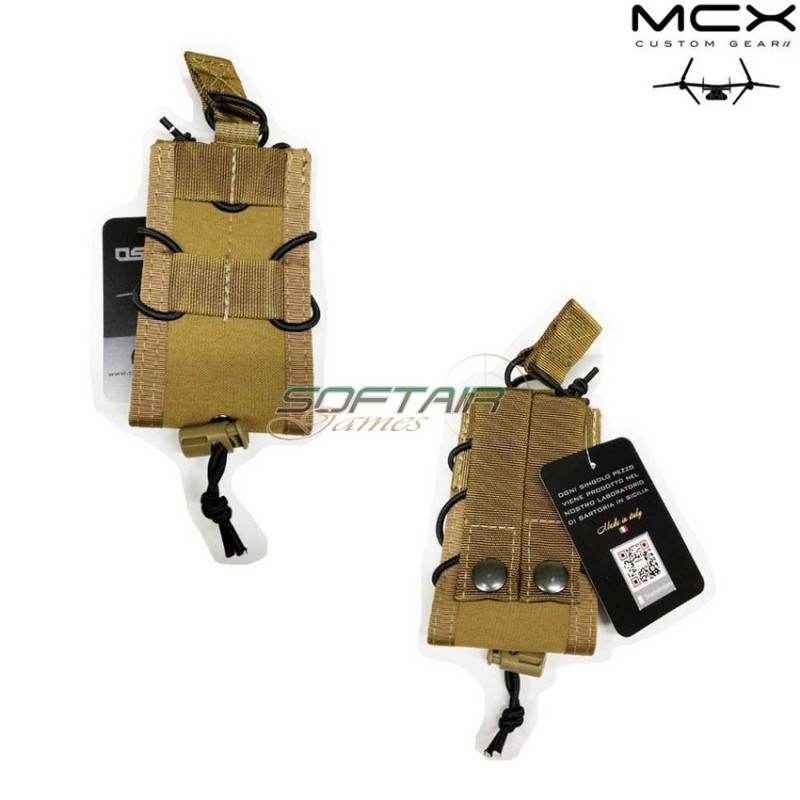 Taco single 5.56 coyote brown mcx custom gear (ocg-19-cb)