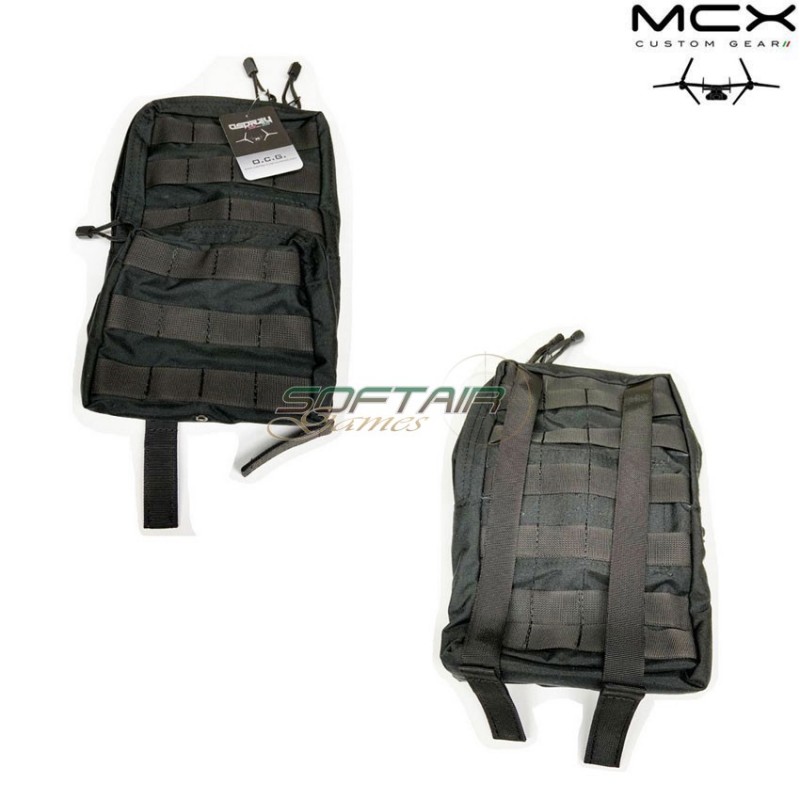 Map back panel 02 black mcx custom gear (ocg-18-bk) Map back panel 02 black mcx custom gear (ocg-18-bk)