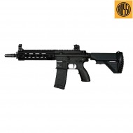 Electric rifle nuptune series 9" devgru black rossi (re-rmn2-bk)
