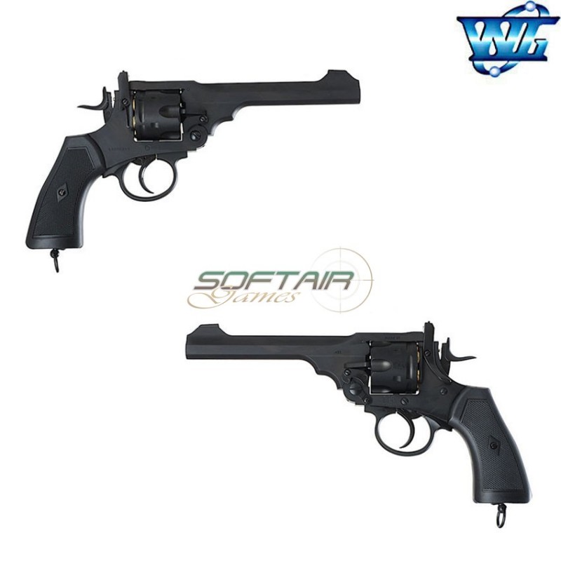 Co2 revolver webley MK VI black full metal win gun (wg-webley-bk)