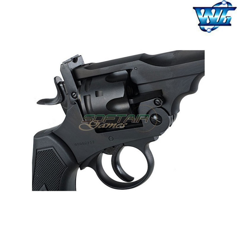 Co2 revolver webley MK VI black full metal win gun (wg-webley-bk)