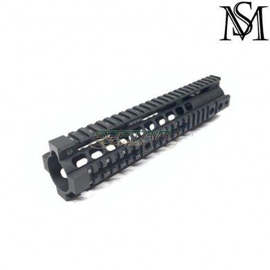 Noveske style rail NQR N4 9" black per aeg milsim series (ms-118-bk)