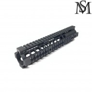 Noveske style rail NQR N4 9" black per aeg milsim series (ms-118-bk) Noveske style rail NQR N4 9" black per aeg milsim series (ms-118-bk)