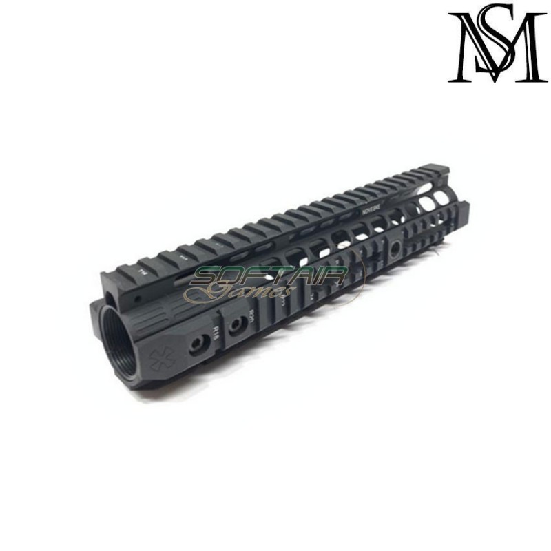 Noveske style rail NQR N4 9" black per aeg milsim series (ms-118-bk) Noveske style rail NQR N4 9" black per aeg milsim series (ms-118-bk)